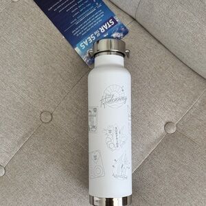 New White Stainless Steel Water Bottle